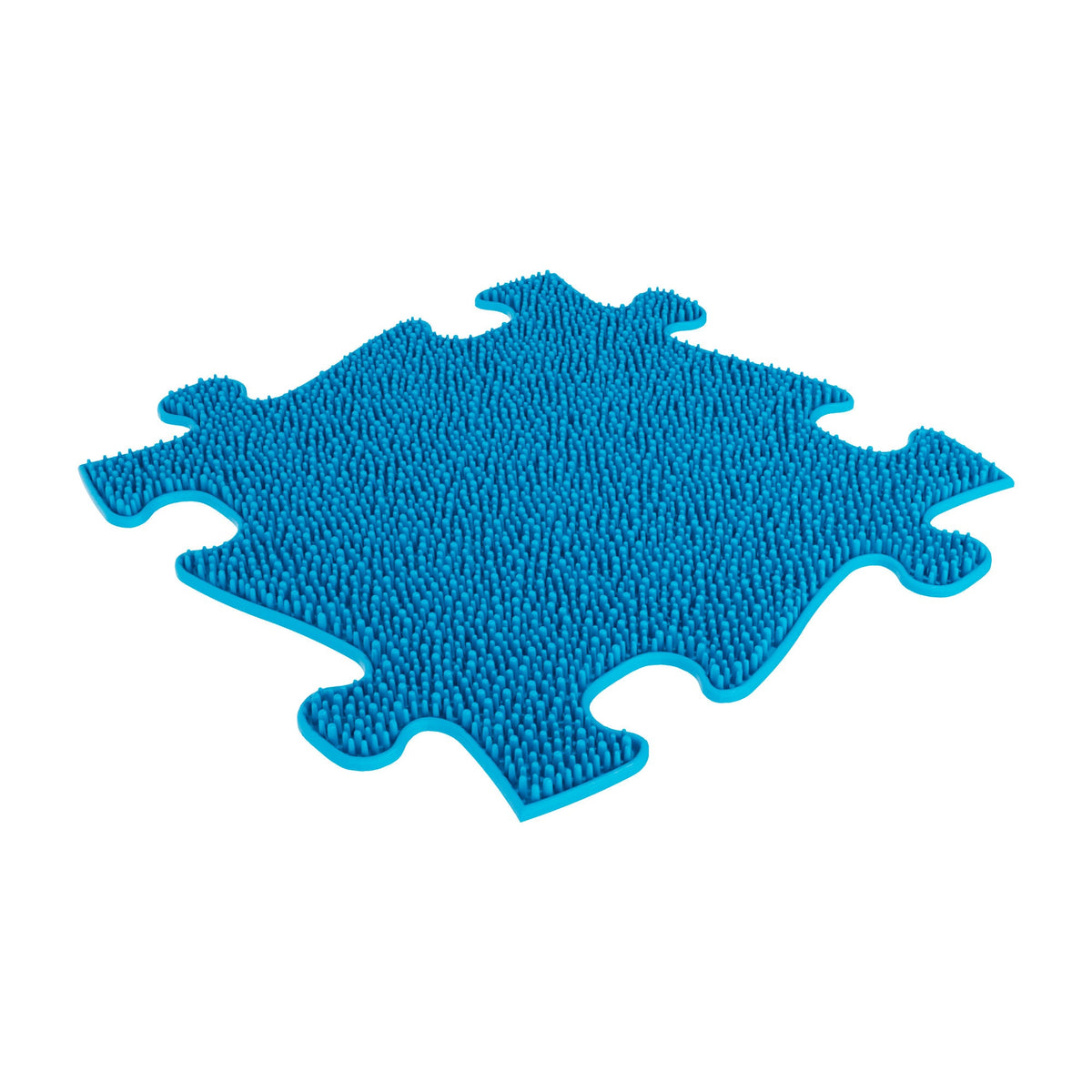 Extra Large Sensory Playmat Set blue interlocking mats with textured bristles on Tampa Home & Garden Store