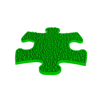 Royal Sensory Playmat Set green textured play mats with knobby surface in puzzle-piece shapes on Tampa Home & Garden Store