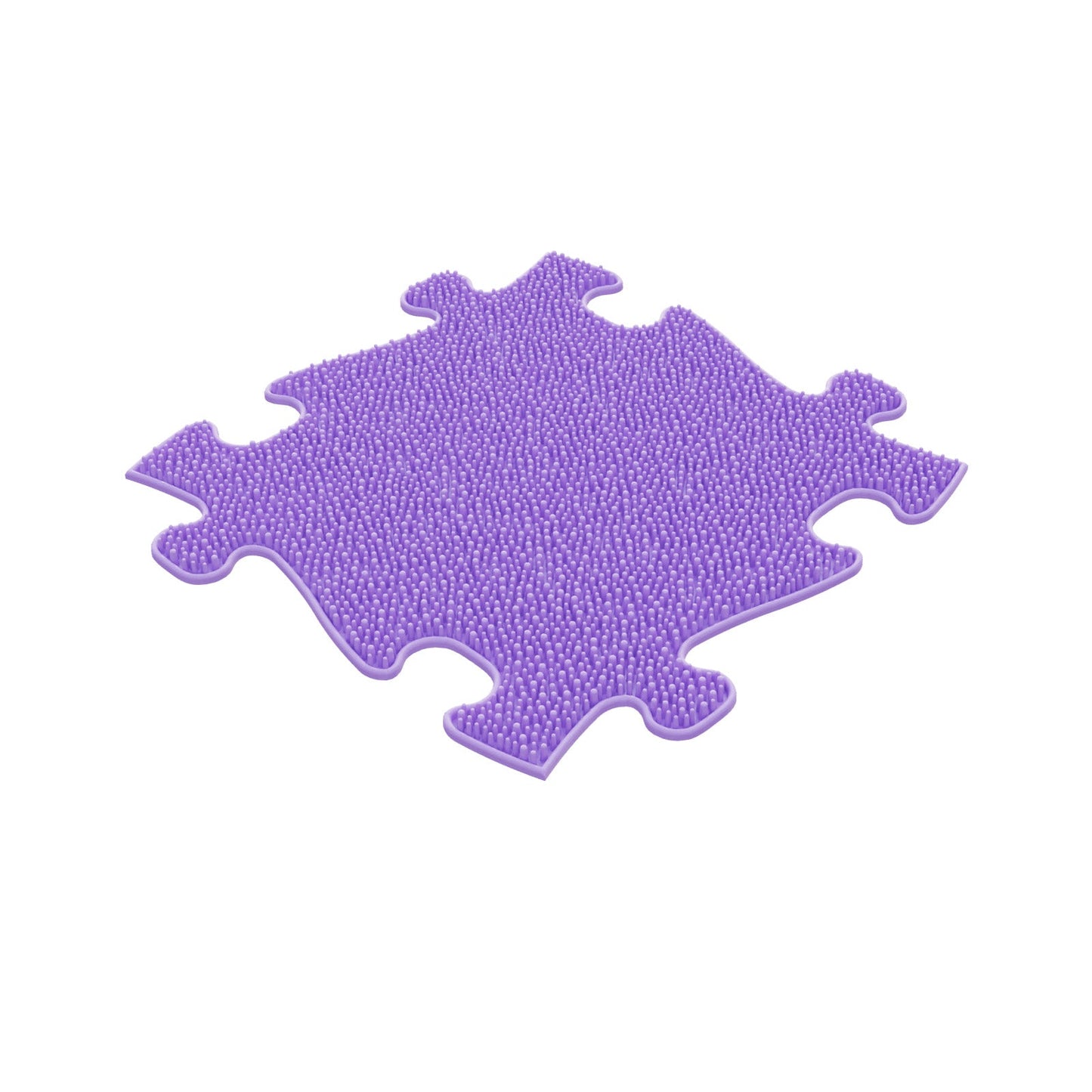 Pink sensory playmat tile by TINNITOTS with interlocking puzzle edges and raised texture on Tampa Home & Garden Store