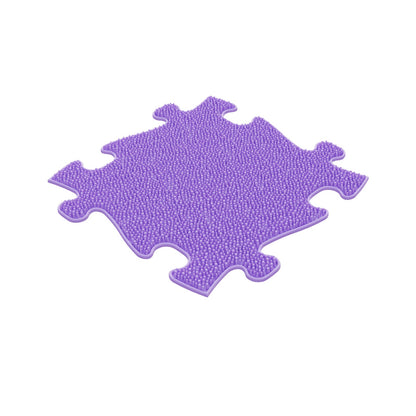 Pink sensory playmat tile by TINNITOTS with interlocking puzzle edges and raised texture on Tampa Home & Garden Store