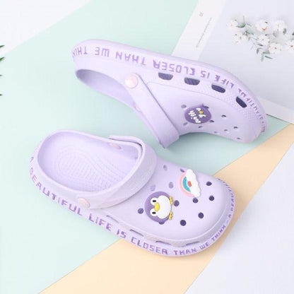 Stevvex gray non-slip lightweight slip-on sandals on Tampa Home & Garden Store