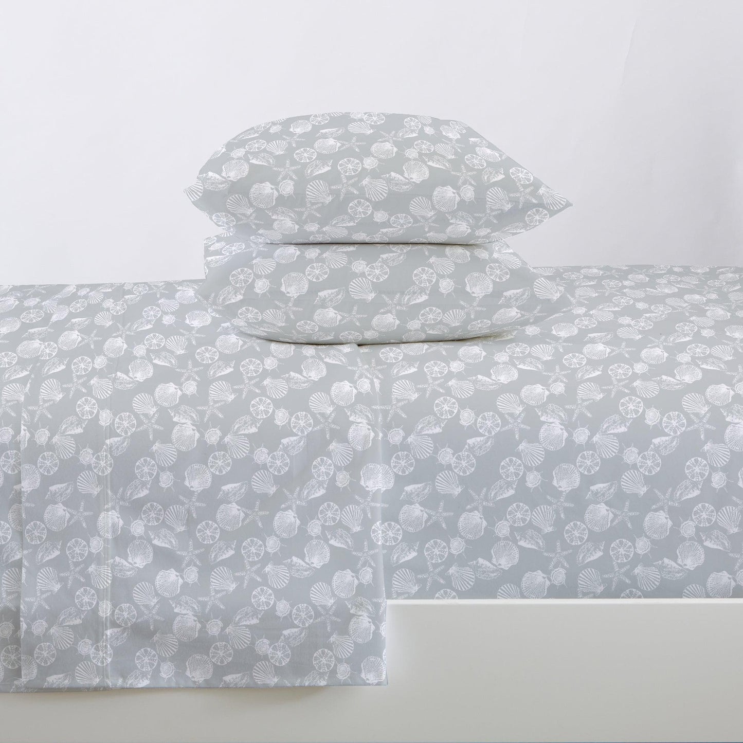 Lightweight Coastal Printed Sheet Set and Covers