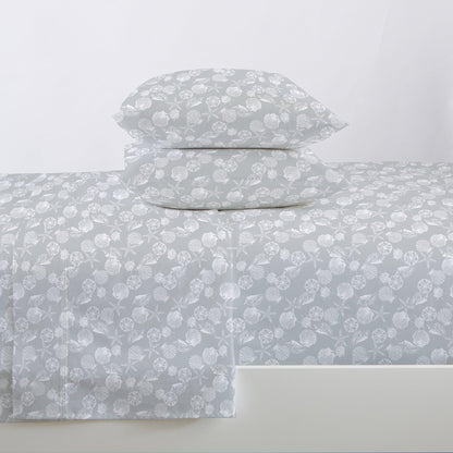 Lightweight Coastal Printed Sheet Set and Covers