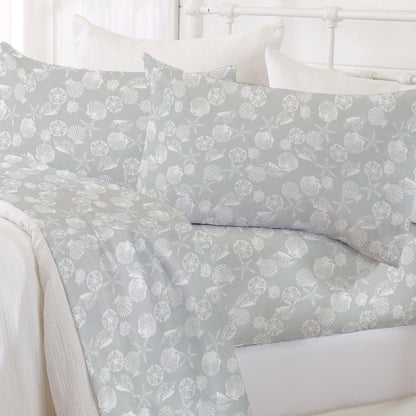 Lightweight Coastal Printed Sheet Set and Covers