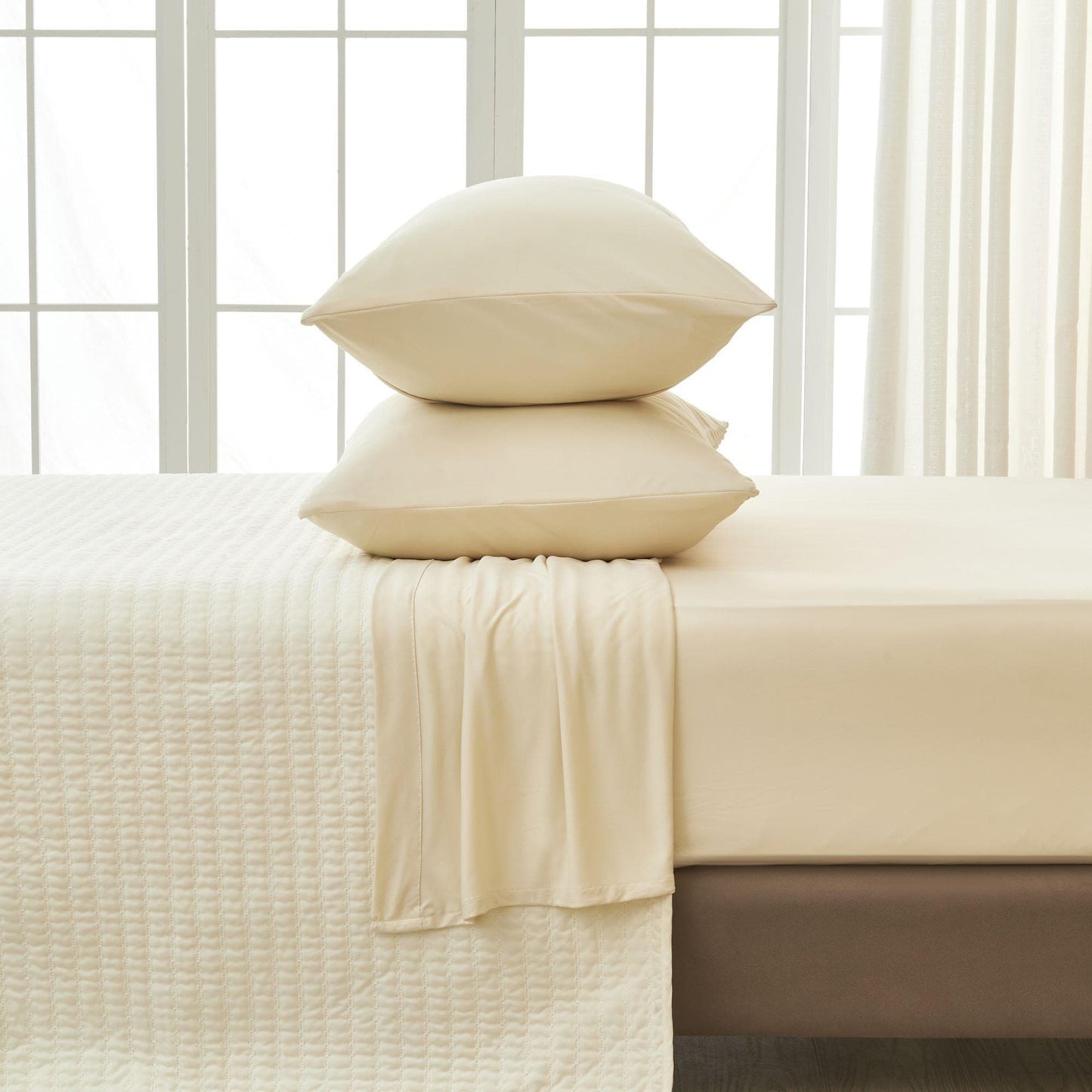 Cooling Sheet Set and Soft Breathable Microfiber