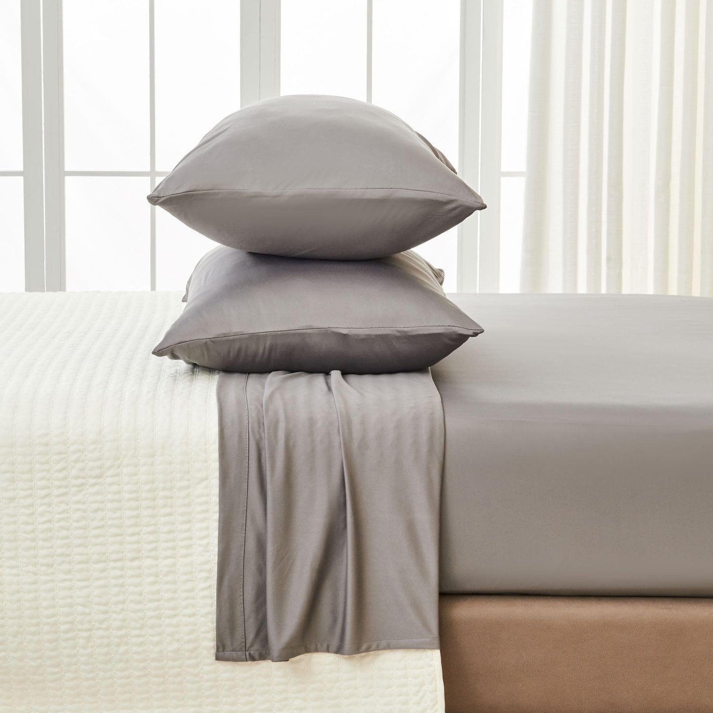 Cooling Sheet Set and Soft Breathable Microfiber