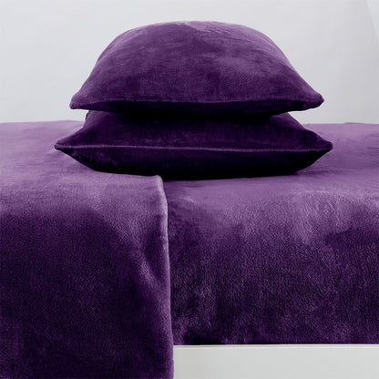 Jewel Tone Velvet Plush Sheets and Winter Prints