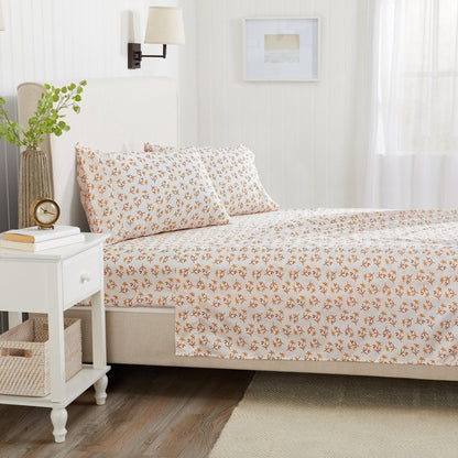 Watercolor Floral Sheet Set and a Pillowcase