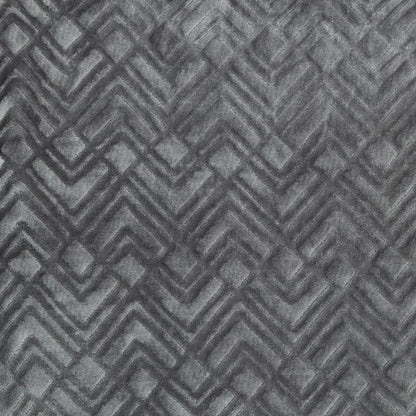 Velvet plush sherpa bed blanket grey chevron pattern Great Bay Home Cielo Collection on Tampa Home & Garden Store