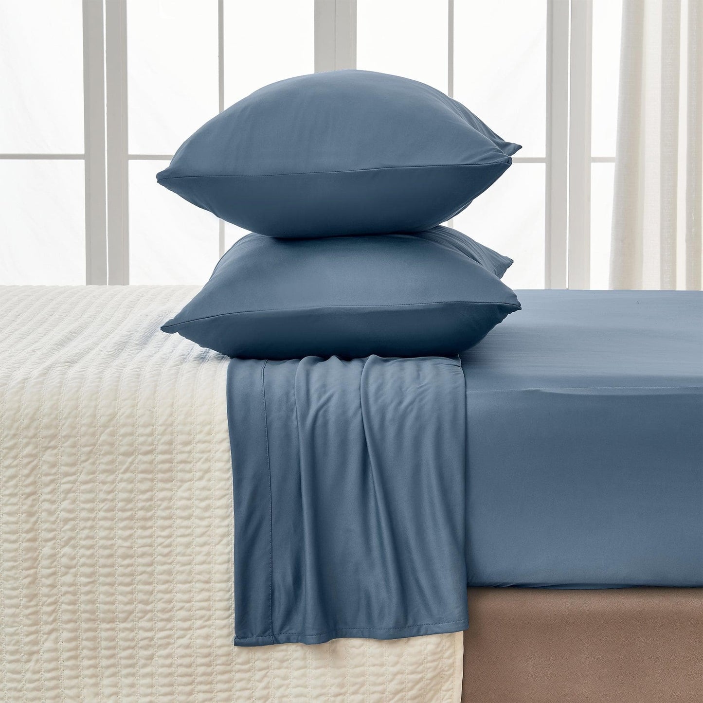Cooling Sheet Set and Soft Breathable Microfiber