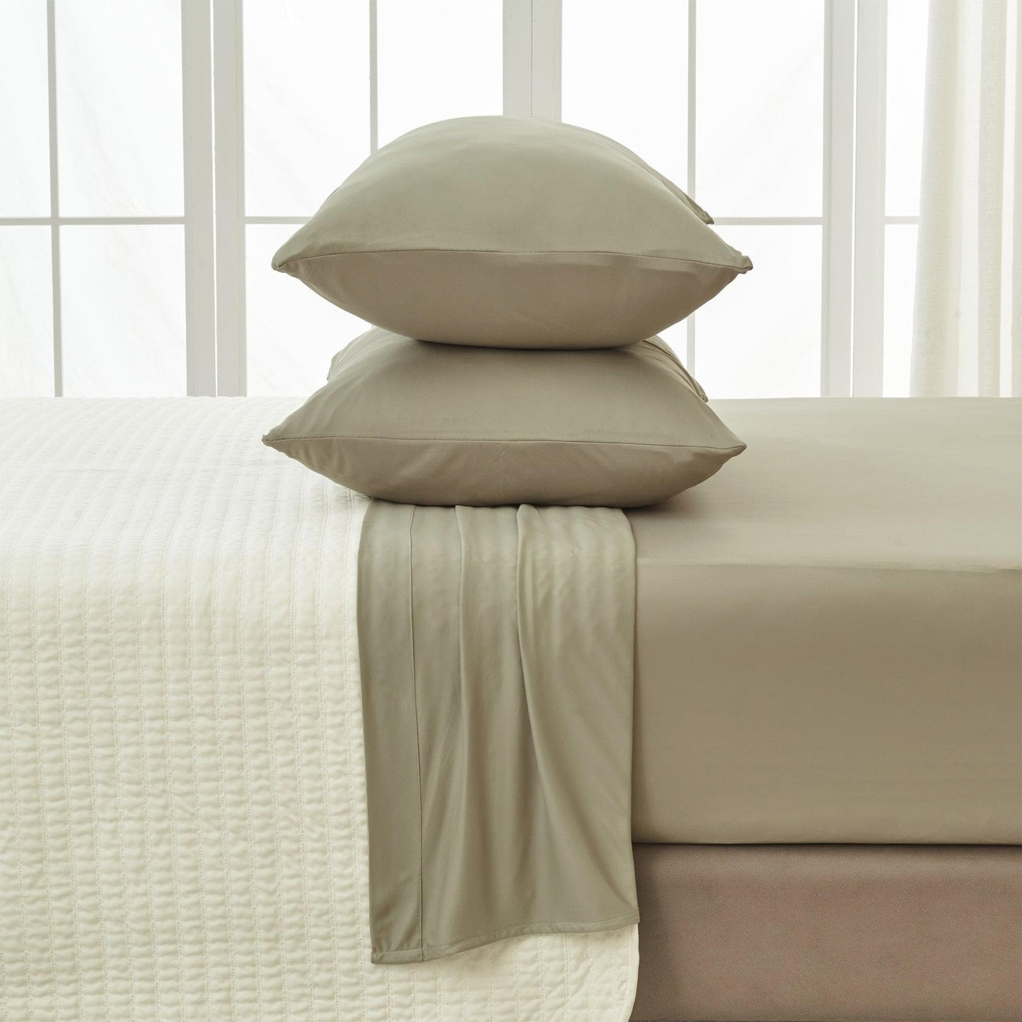 Cooling Sheet Set and Soft Breathable Microfiber