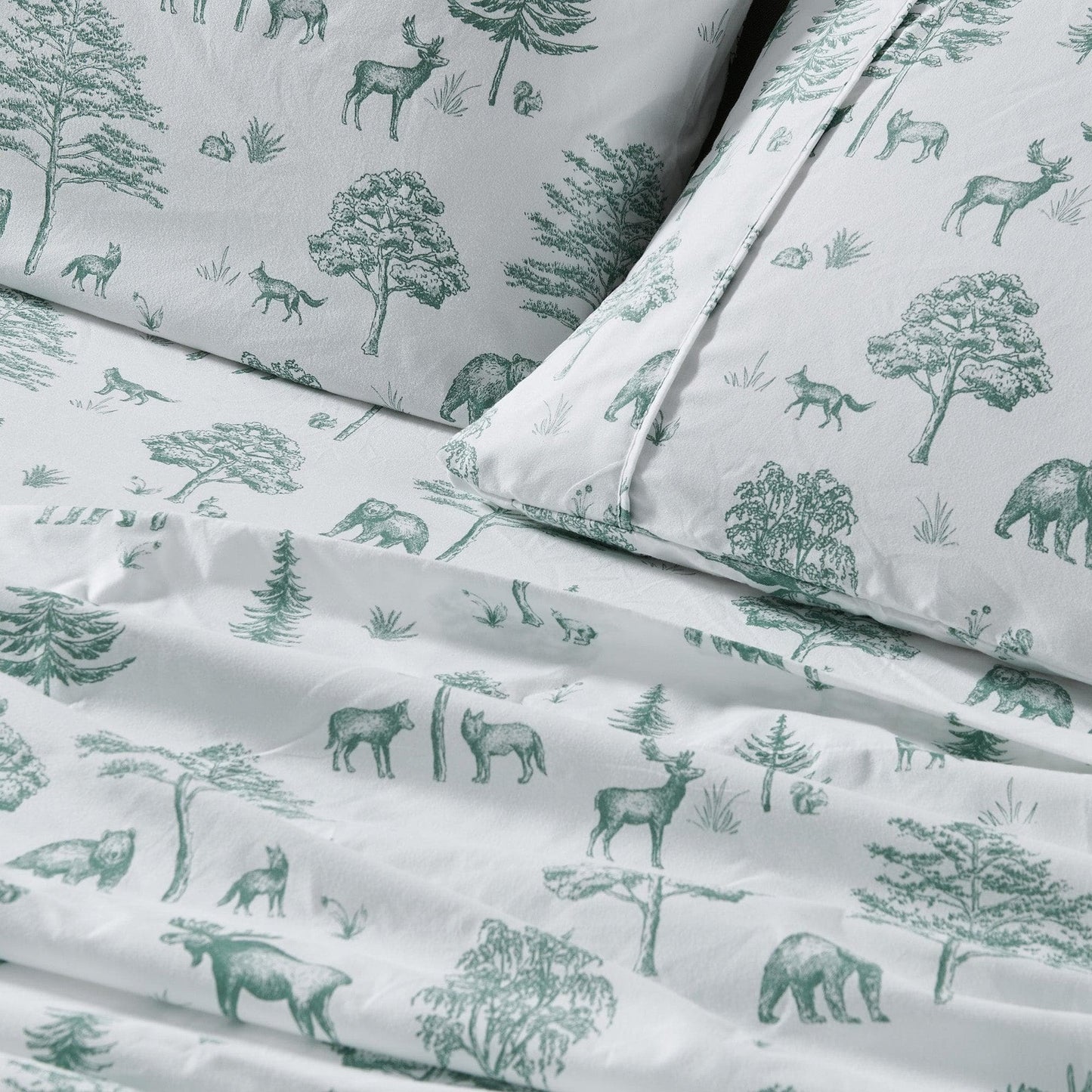 Lodge Printed Sheet Set and the Rustic Print