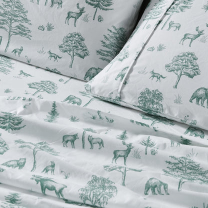 Lodge Printed Sheet Set and the Rustic Print