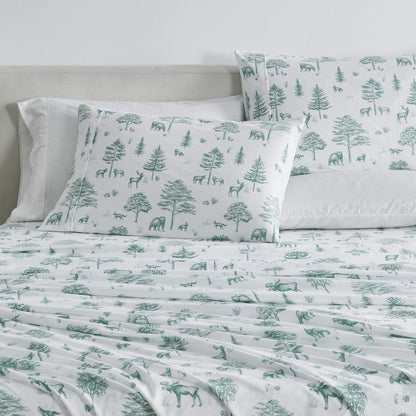 Lodge Printed Sheet Set and the Rustic Print