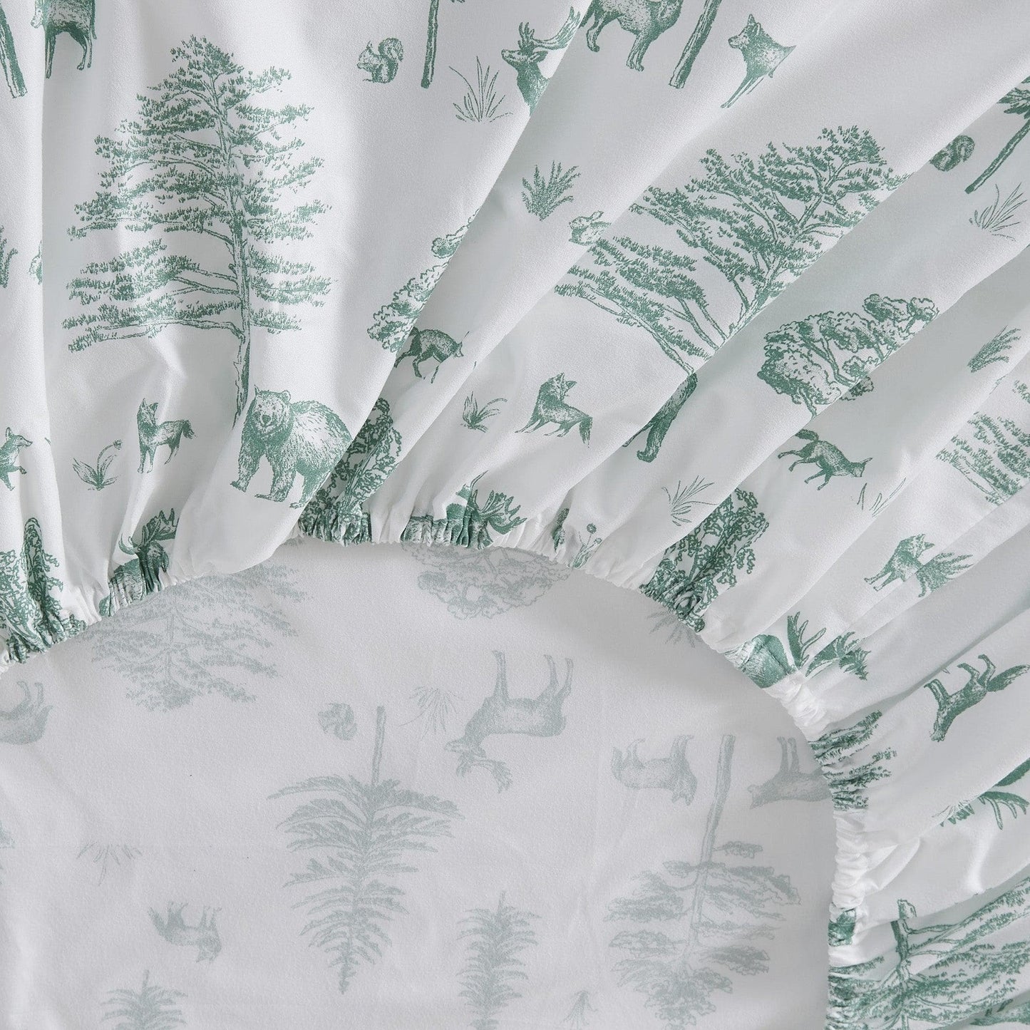 Lodge Printed Sheet Set and the Rustic Print