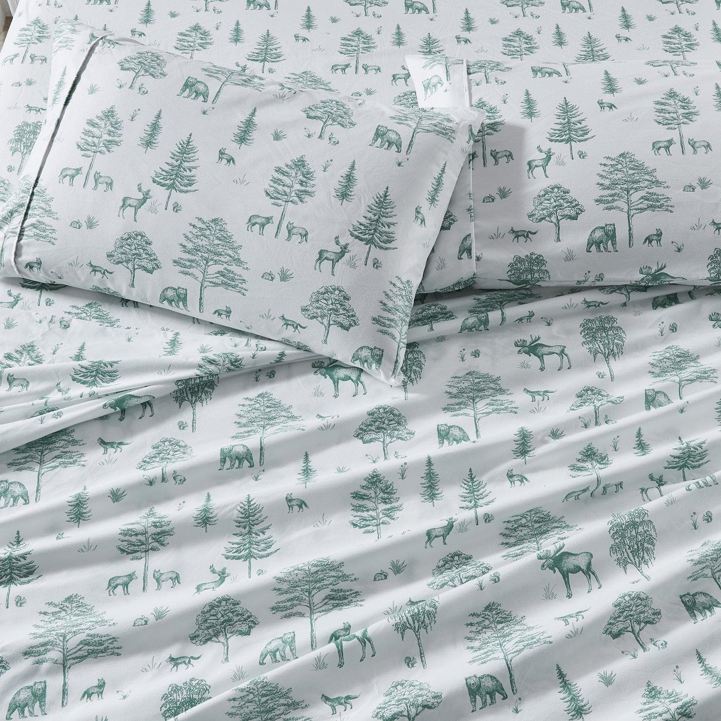 Lodge Printed Sheet Set and the Rustic Print