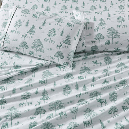 Lodge Printed Sheet Set and the Rustic Print