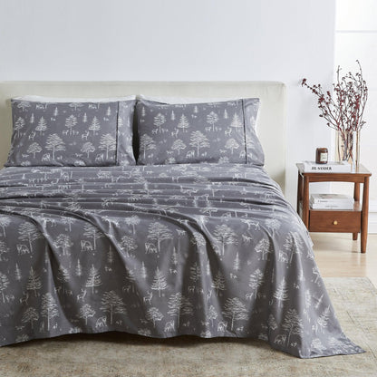Lodge Printed Sheet Set and the Rustic Print