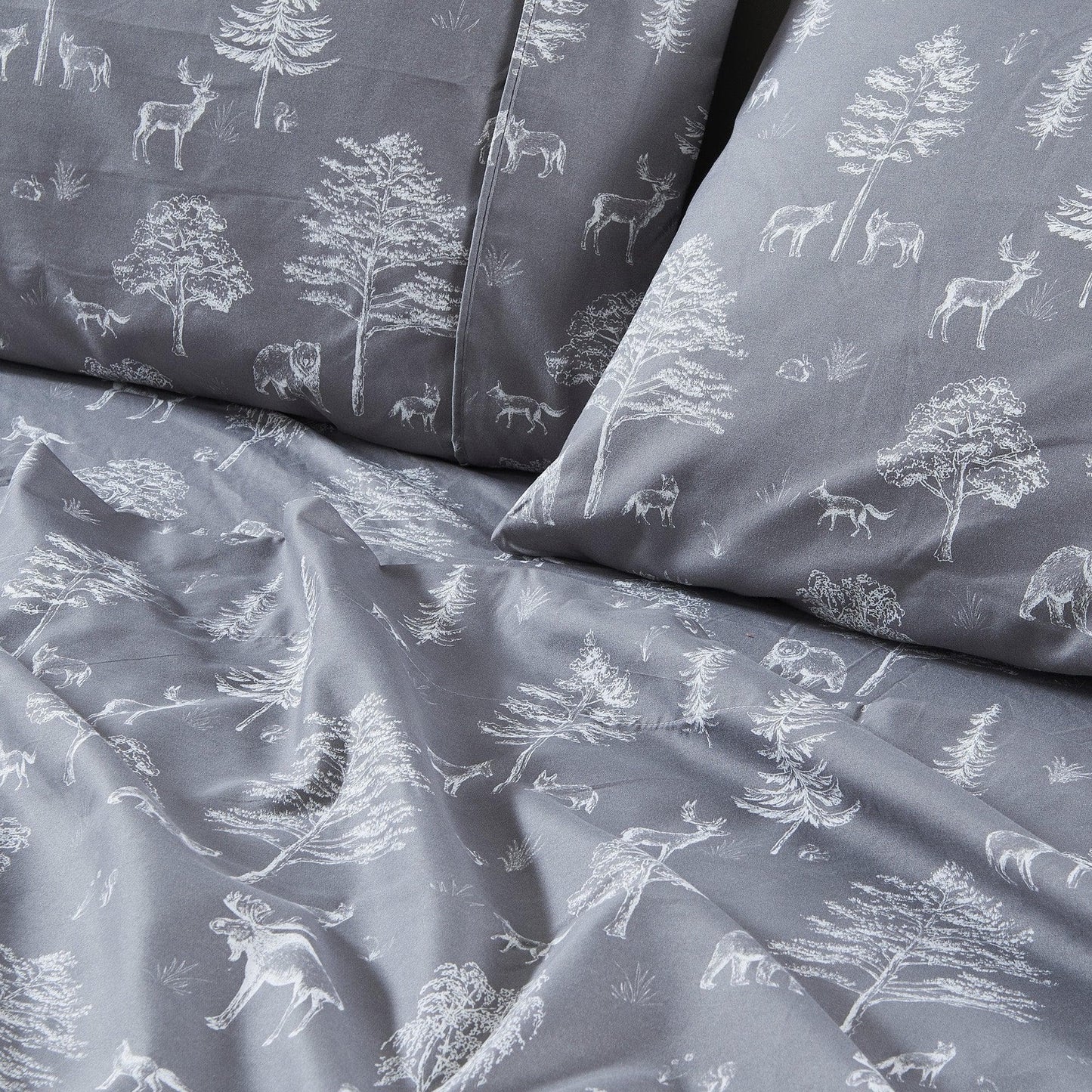Lodge Printed Sheet Set and the Rustic Print