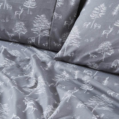 Lodge Printed Sheet Set and the Rustic Print