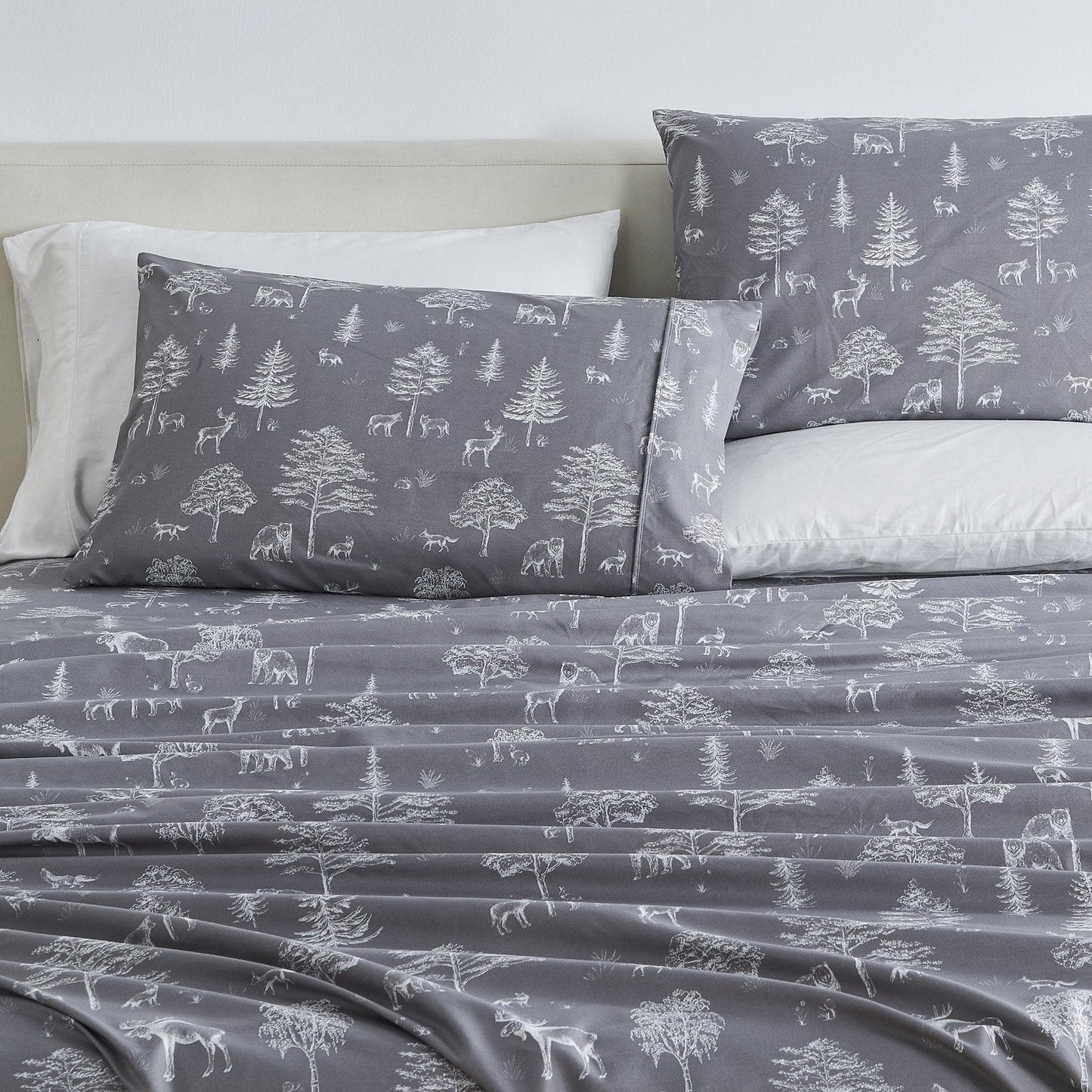 Lodge Printed Sheet Set and the Rustic Print