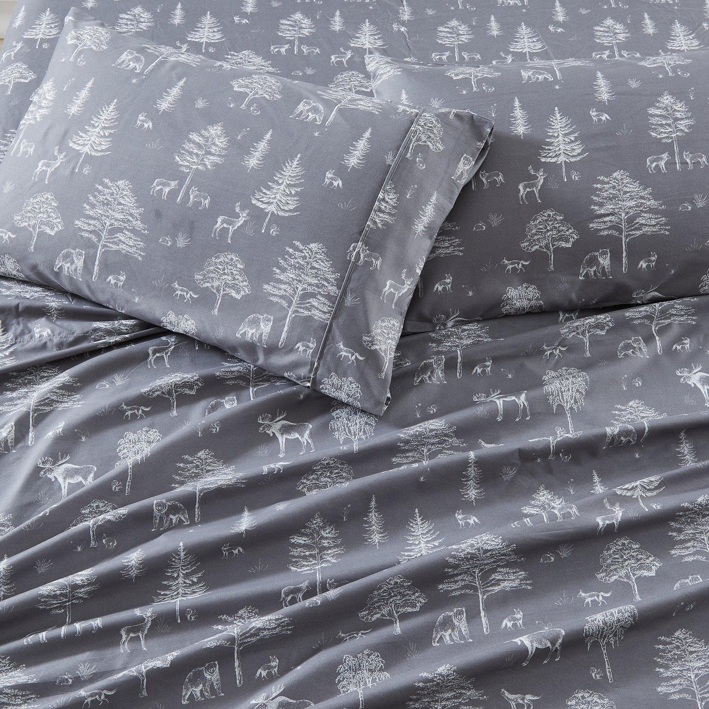 Lodge Printed Sheet Set and the Rustic Print