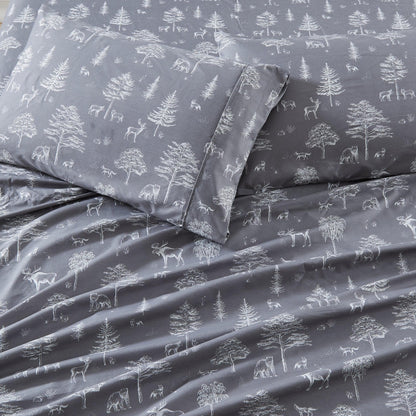 Lodge Printed Sheet Set and the Rustic Print