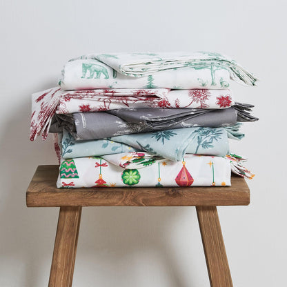 Lodge Printed Sheet Set and the Rustic Print