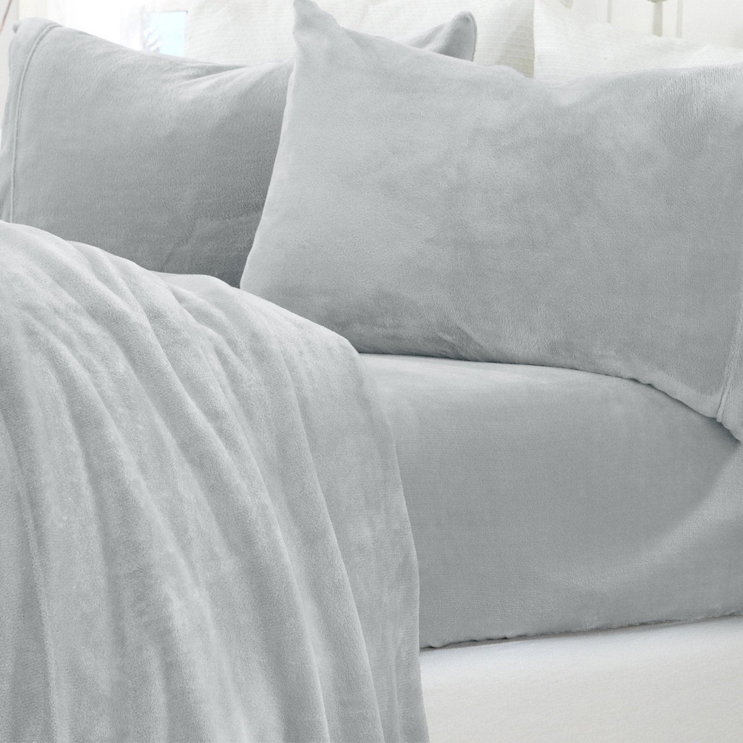 Ultra Soft Velvet Plush Bed Sheets and Luxe