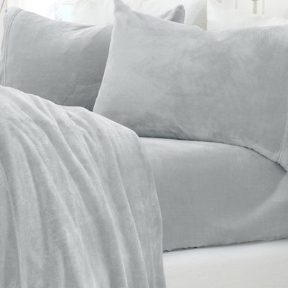 Ultra Soft Velvet Plush Bed Sheets and Luxe