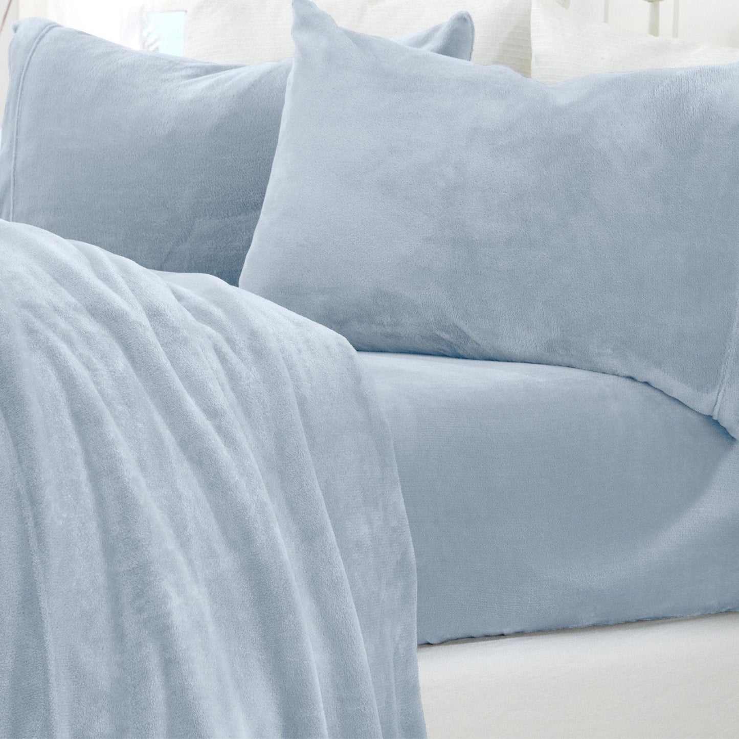 Ultra Soft Velvet Plush Bed Sheets and Luxe