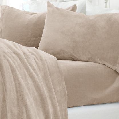 Ultra Soft Velvet Plush Bed Sheets and Luxe