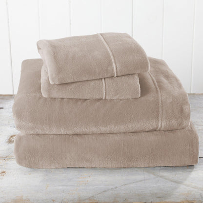 Ultra Soft Velvet Plush Bed Sheets and Luxe