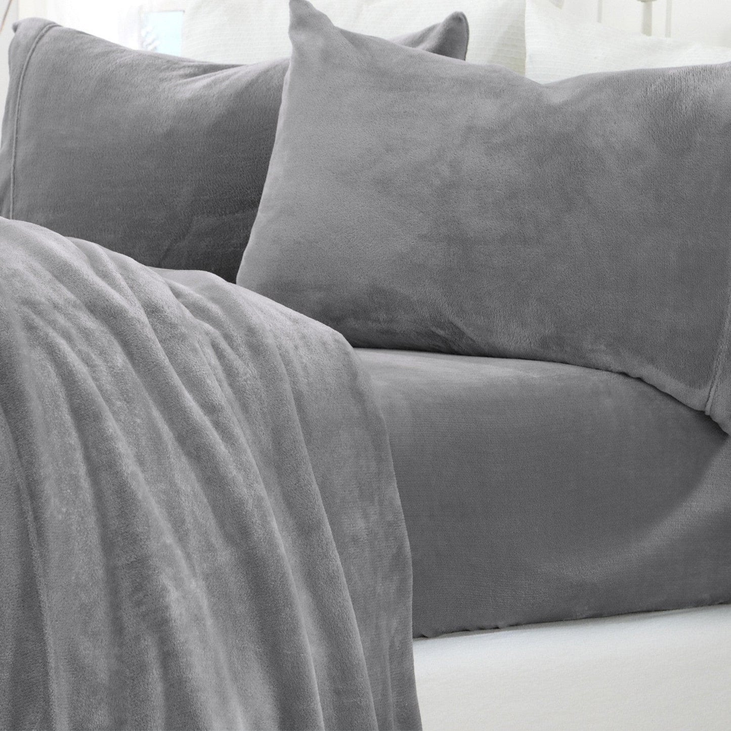 Ultra Soft Velvet Plush Bed Sheets and Luxe