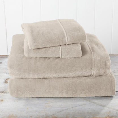 Ultra Soft Velvet Plush Bed Sheets and Luxe