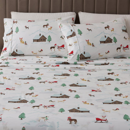 Lodge Printed Sheet Set and the Rustic Print