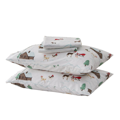 Lodge Printed Sheet Set and the Rustic Print