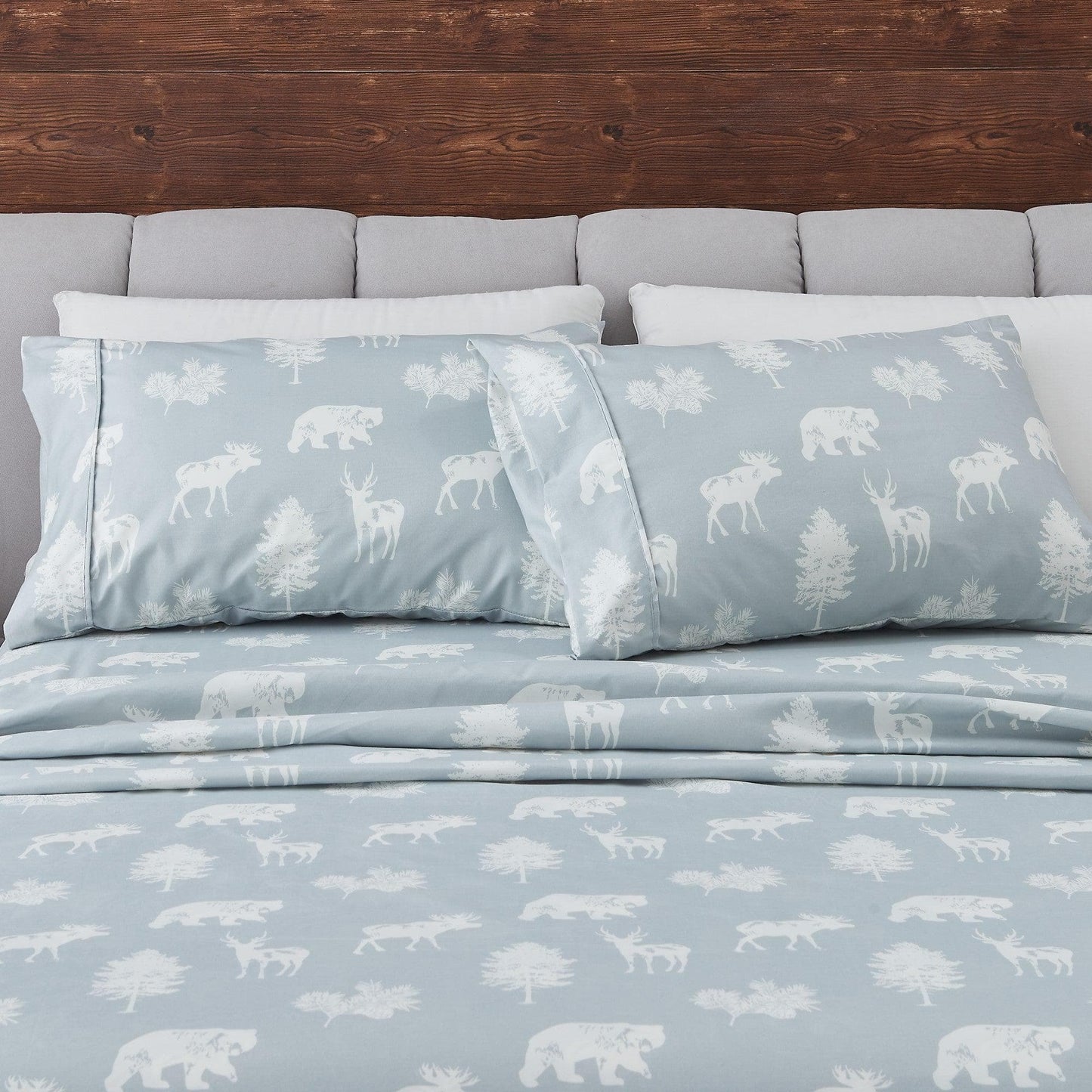 Lodge Printed Sheet Set and the Rustic Print