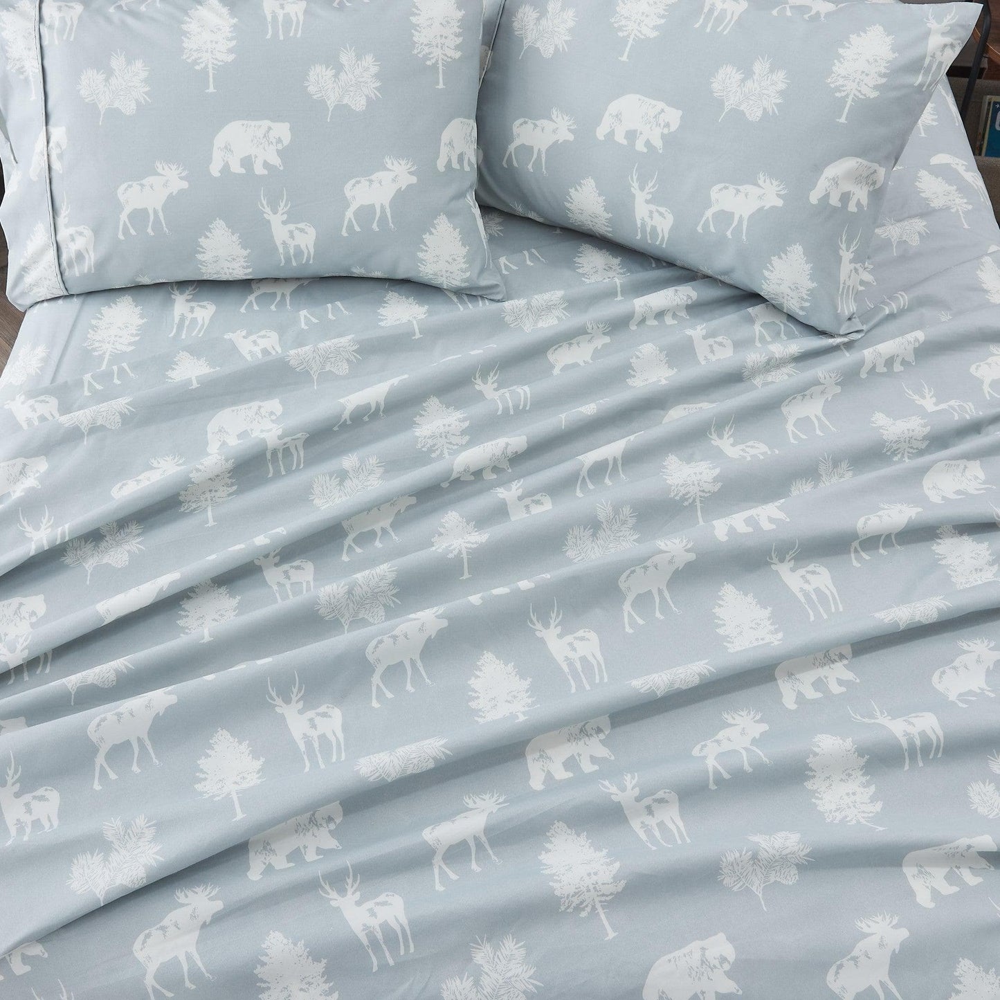 Lodge Printed Sheet Set and the Rustic Print