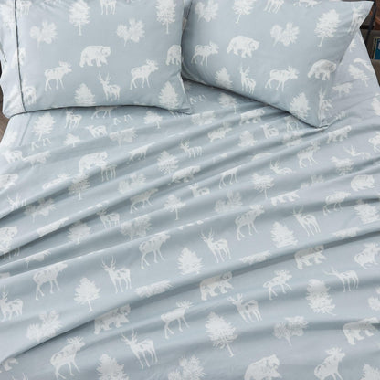 Lodge Printed Sheet Set and the Rustic Print