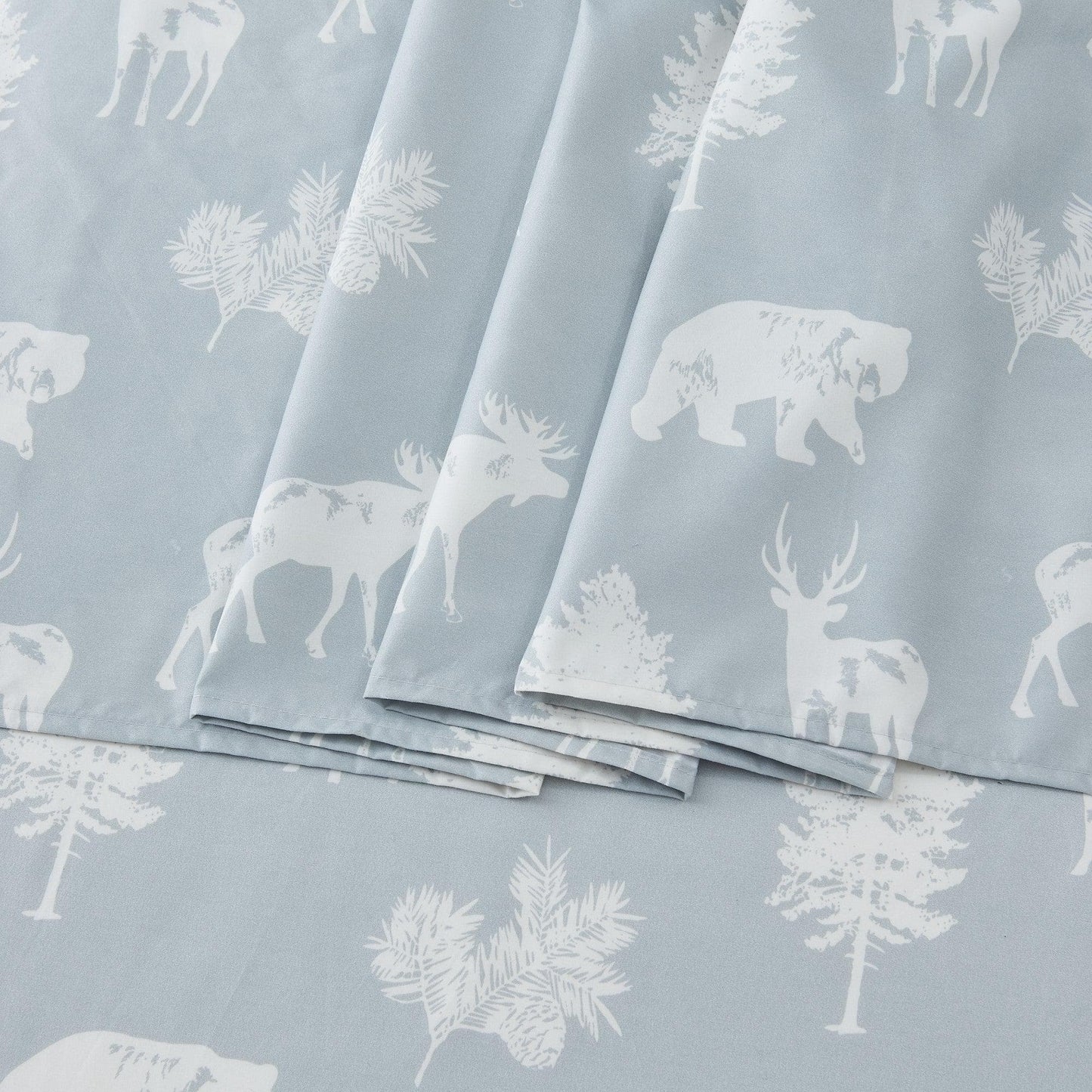 Lodge Printed Sheet Set and the Rustic Print