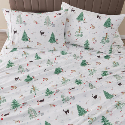 Lodge Printed Sheet Set and the Rustic Print