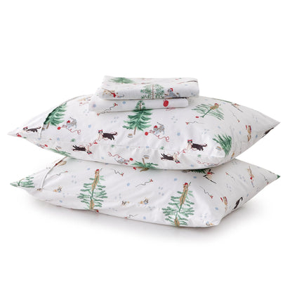 Lodge Printed Sheet Set and the Rustic Print