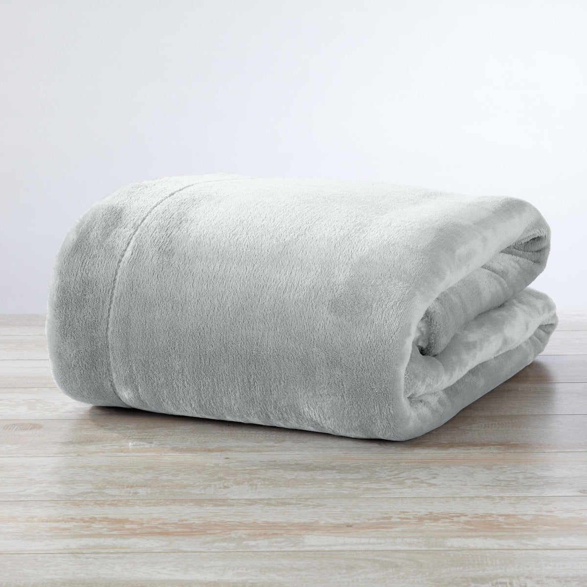Velvet Plush Sherpa Luxury Bed Blanket gray by Great Bay Home, Kinsley Collection on Tampa Home & Garden Store