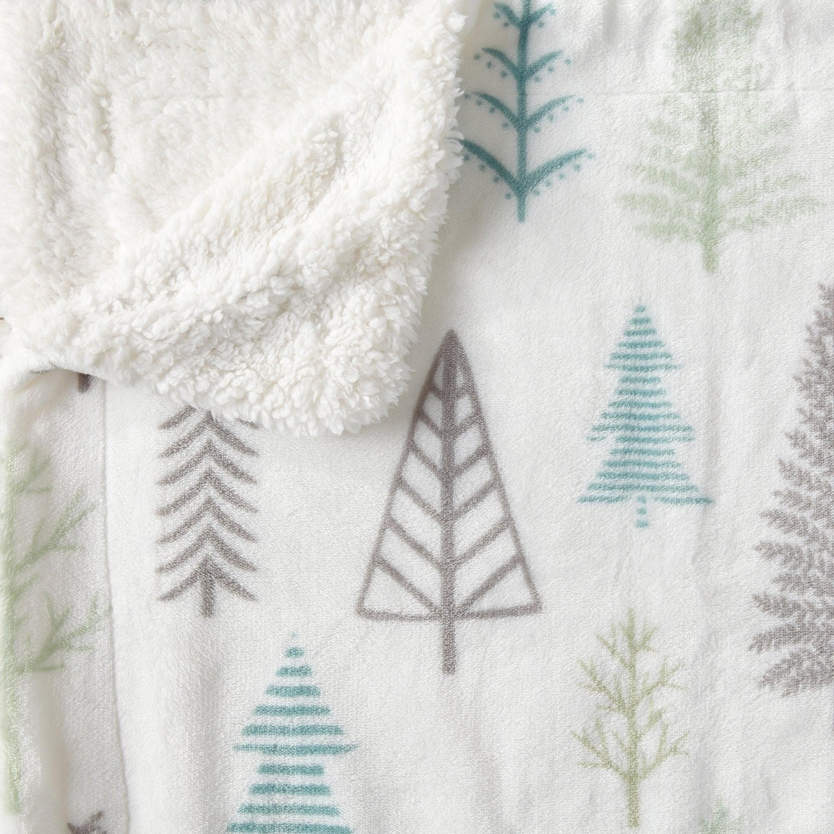 Velvet Plush Sherpa Luxury Bed Blanket - Kinsley Collection, white by Great Bay Home on Tampa Home & Garden Store