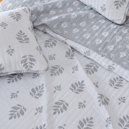 French Floral Quilt With A Soft Cotton Cover
