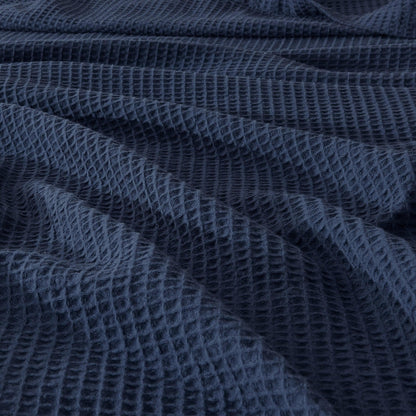 Organic Cotton And Waffle Weave Throw Blanket