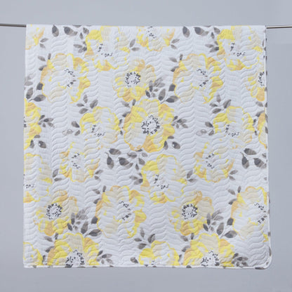 Helene Collection Floral Quilt Set with Shams