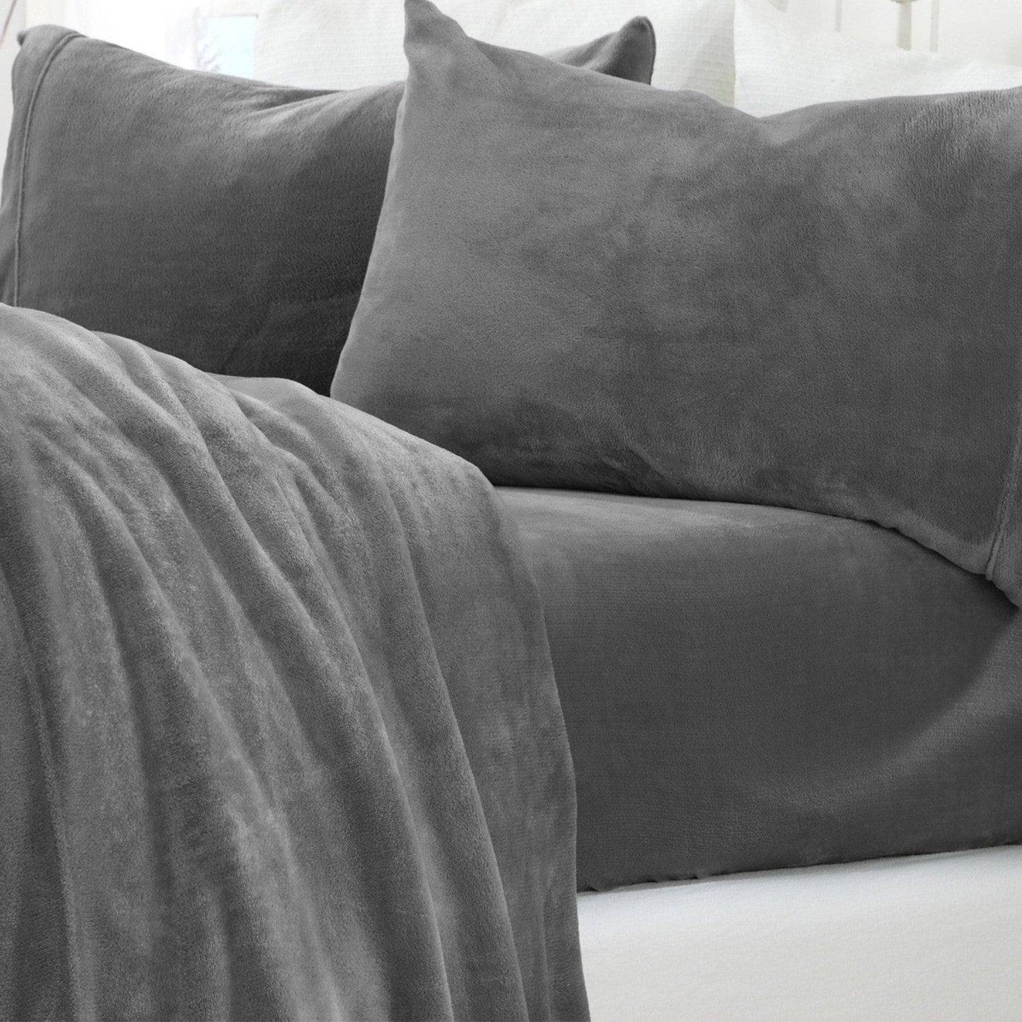 Ultra Soft Velvet Plush Bed Sheets and Luxe