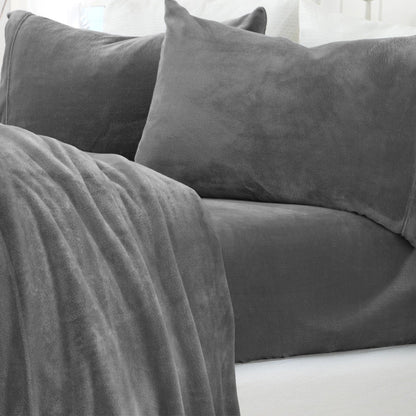 Ultra Soft Velvet Plush Bed Sheets and Luxe